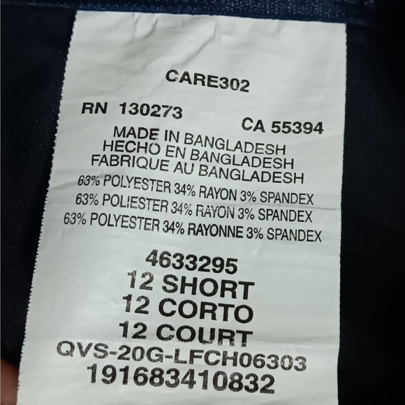 Lee Academia Regular Fit Trowser Mid Rise Flex Motion Size 12 Short - Picture 13 of 15